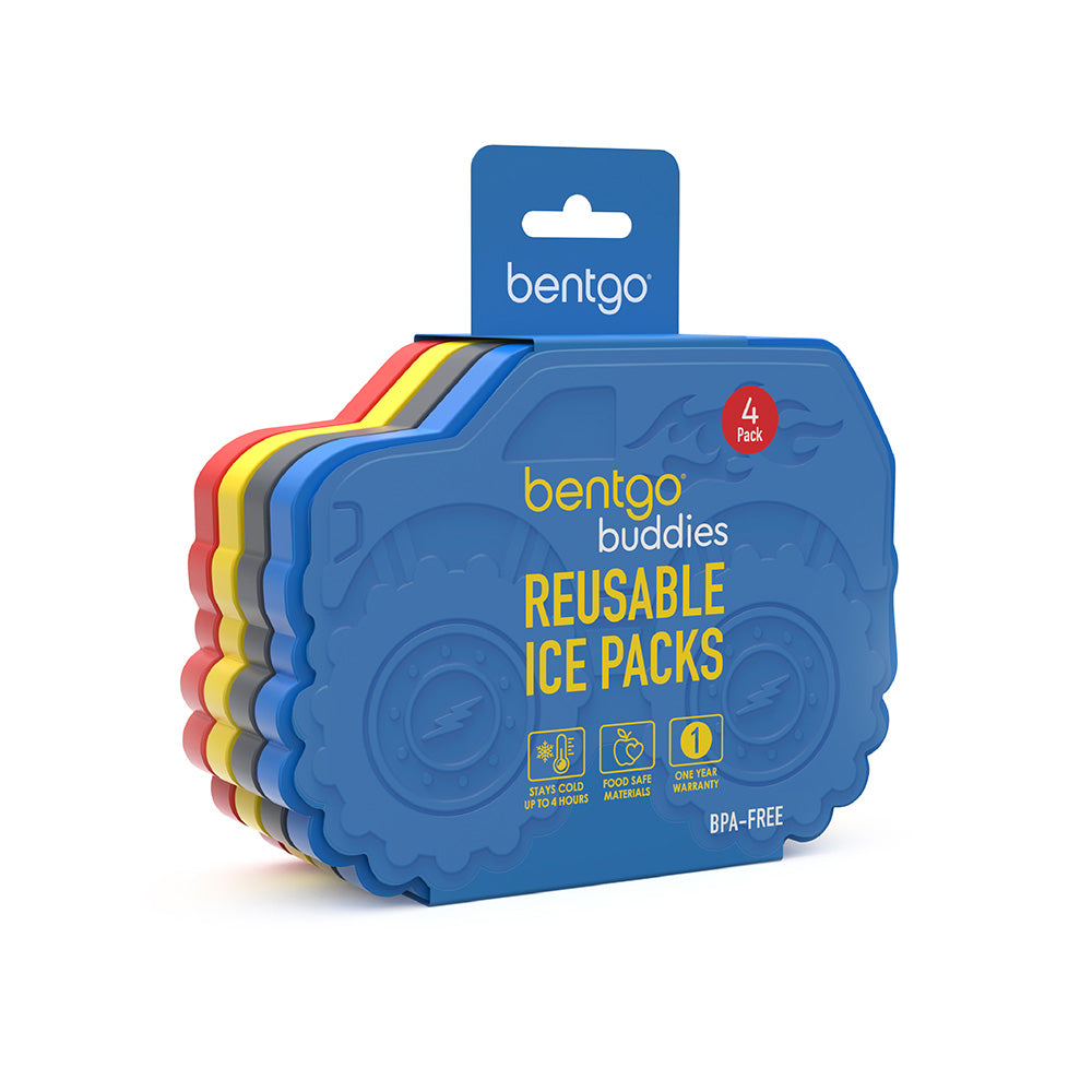 Bentgo Buddies Reusable Ice Packs Blue Set Of 4 Packs - Office Depot