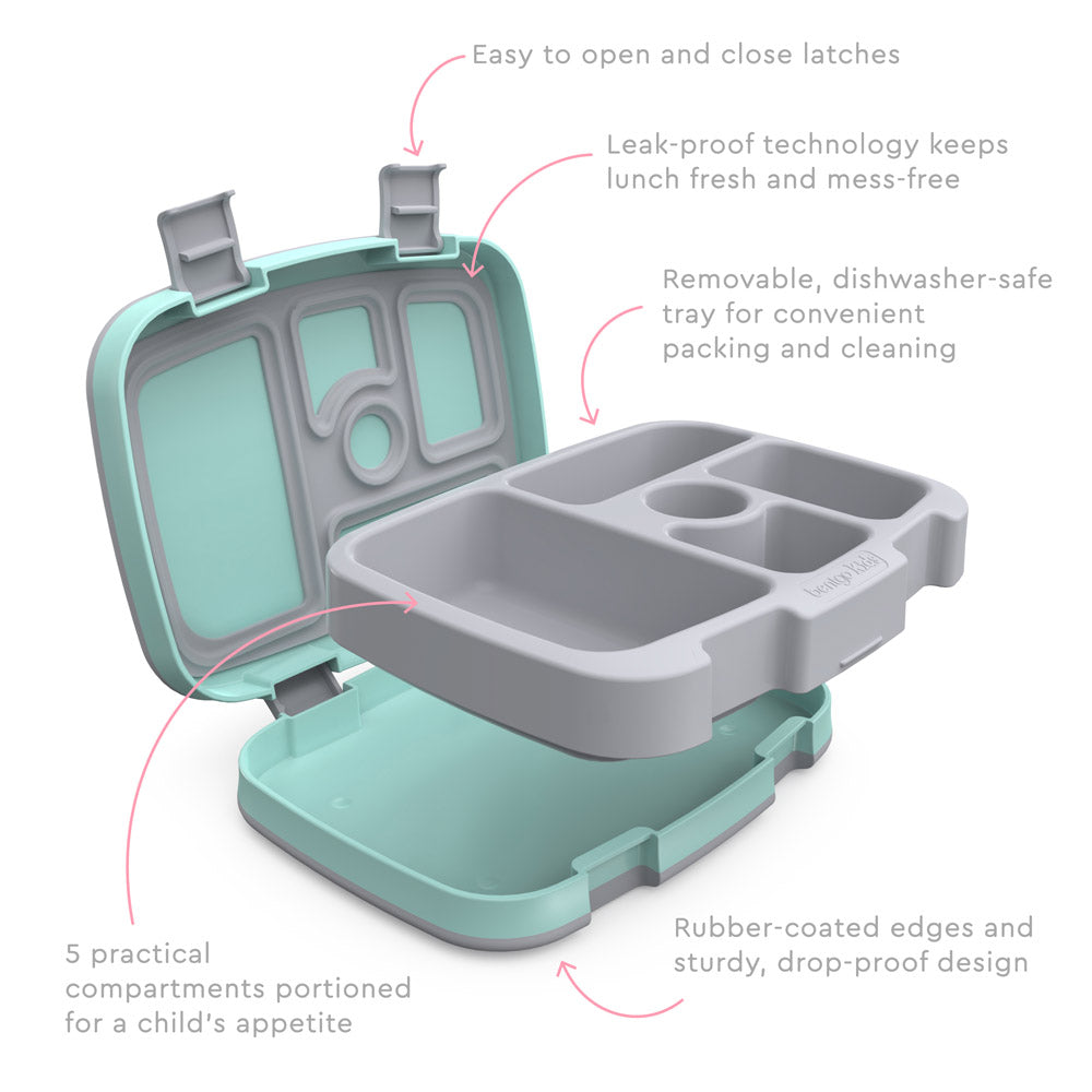 Bentgo Kids Children's Lunch Box Leak-Proof 5-Compartment Bento
